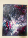 Chaos & Grace — Original Paint Pour Canvas Art