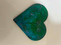 Paint Pour Fridge Magnet No. 3 — Green, Blue & Pink