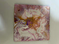 Paint Pour Fridge Magnet No. 18 — Handmade Original Art