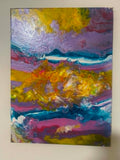 Candy Skies – Original Paint Pour Art 30x40cm