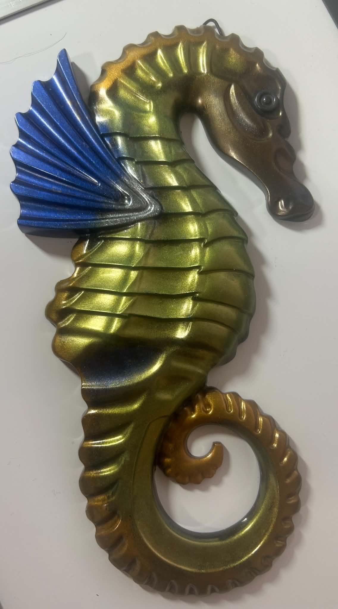 Seahorse Wall Hanging – Resin Art