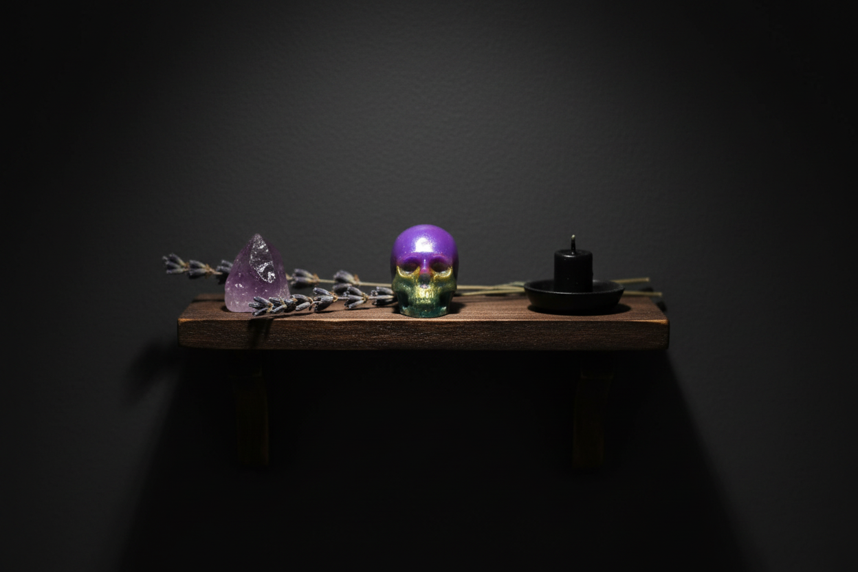 Skull Shelf Piece lifestyle